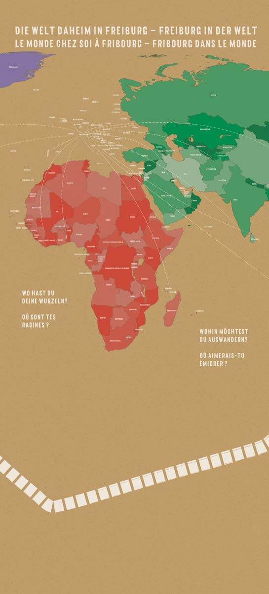 Marron - impression détourée